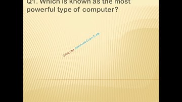 Basic computer Questions, JKSSB, SSC, CGL, UPSC, Questions, MCQ, part 3