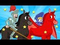 Morphle and the Racehorse + More! | ABCs and 123s | Morphle Nursery Rhymes
