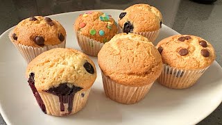 The EASIEST muffin recipe ever!  you wont be disappointed