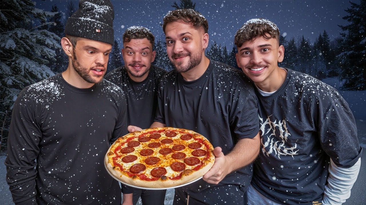 TOP 3 PIZZA DE MERCADO COM MEUS AMIGOS!