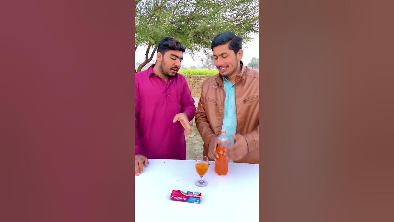 Toothpaste put in fanta and change the color of fanta YouTube