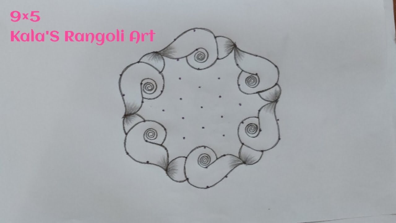 Thai matham rangoli designs 🌺 Sankranti Chukkala Muggulu 🌺 Kala'S Rangoli Art 🌺 Simple rangoli