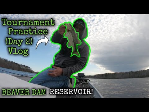Bass Tournament (PRACTICE Vlog DAY 2) Beaver Dam Reservoir | Virginia #bassfishing #basstournament
