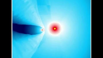 Simulation of colliding wind binary