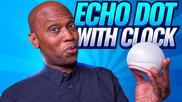 Amazon Echo Dot With Clock