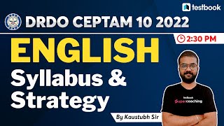DRDO CEPTAM 10 English Syllabus 2022 | Important Topics for DRDO STA B & Technician | Kaustubh Sir screenshot 5