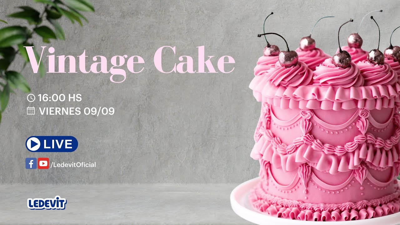 Vintage Cake - Nueva Tendencia