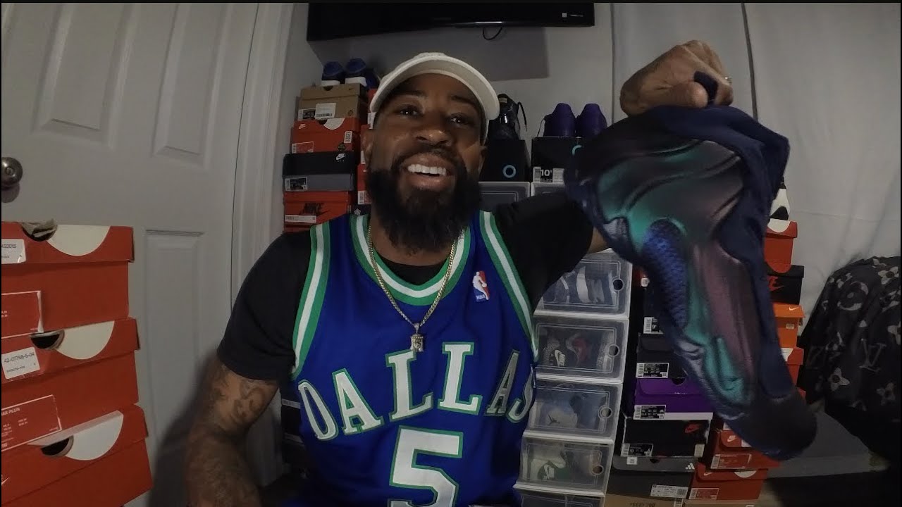 On feet ✈️ Flightposite QS Jason Kidd “Mavericks” #airjordan #nikeflightposite #nikeshoes #sneakers