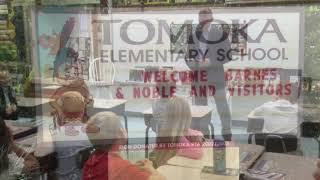 Barnes & Noble school visit