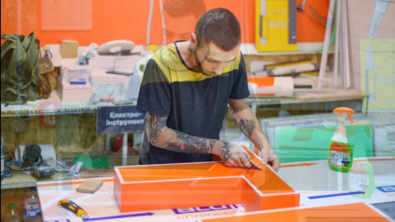 Изготовление наружной рекламы - YouTube