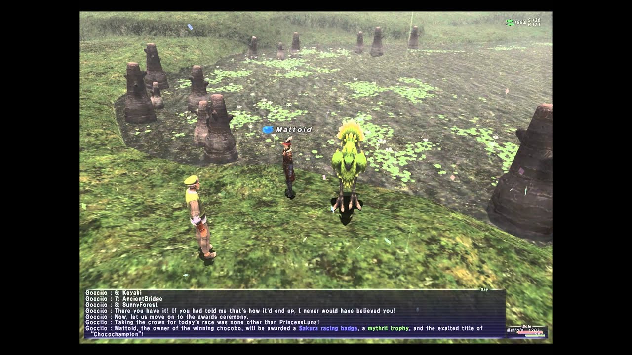 FFXI Chocobo Racing: Dream Race