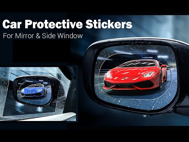 Car Anti Fog Stickers Usage