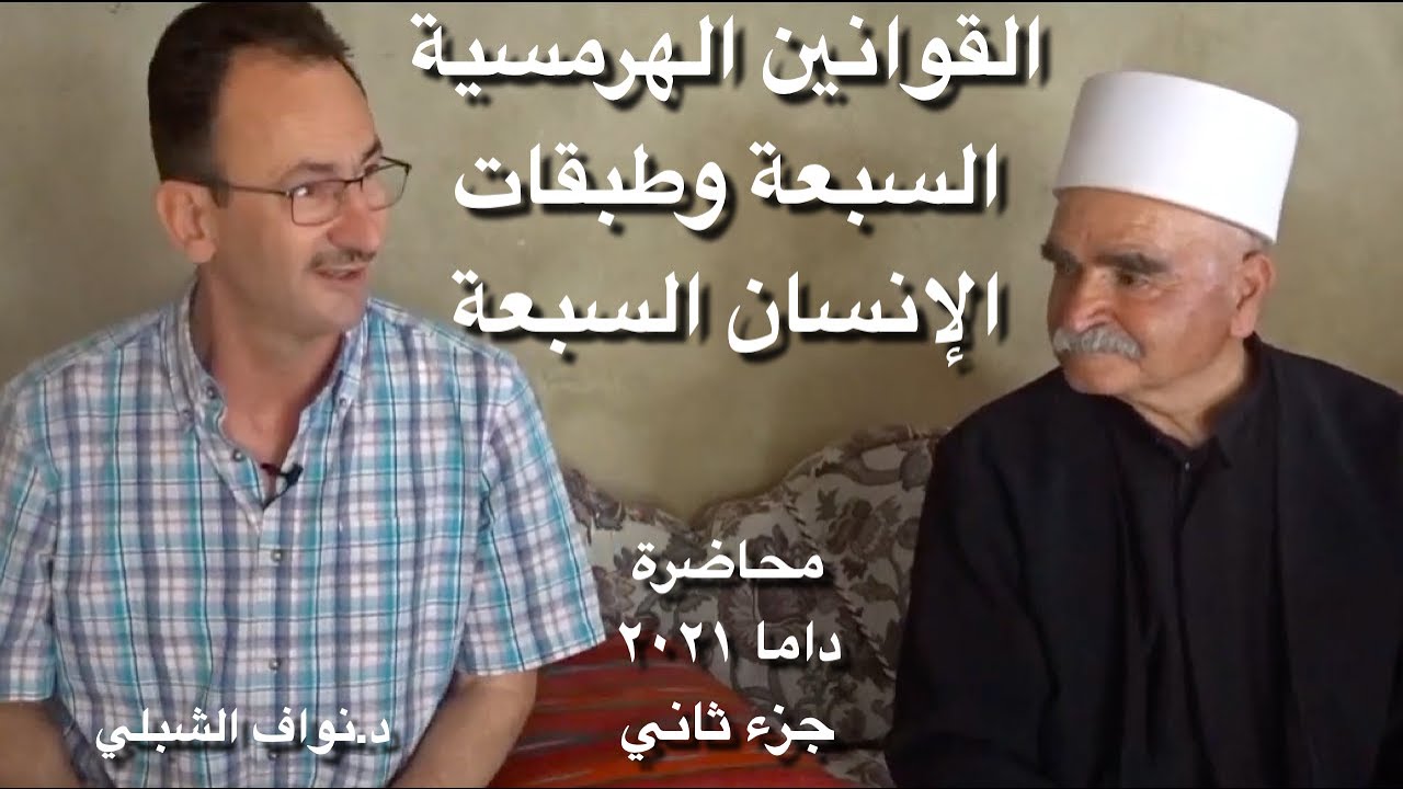 مستويات الإنسان والقوانين الهرمسية السبعة لقاءات سلام لرفع الوعي الجمعي د.نواف الشبلي داما أيار ٢٠٢١