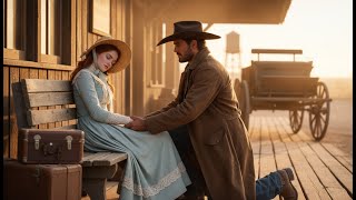 “Abandoned at the Depot, She Slept Alone… Until the Cowboy Found Her ”