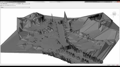 Autodesk AutoCAD Civil 3D - surface creation from point cloud data video