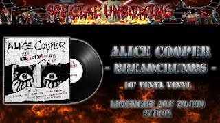 Alice Cooper Breadcrumbs  - 10&quot; Vinyl EP - Unboxing