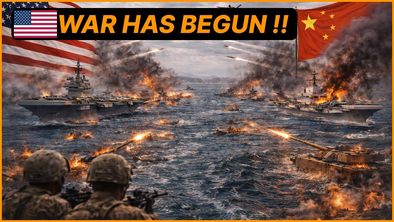 WAR Over Taiwan’s Sea Lanes: USA vs China