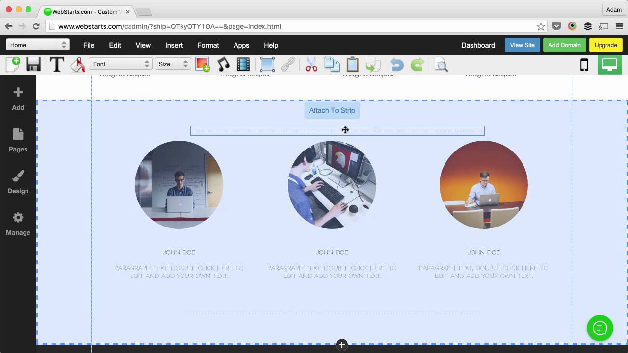 Duplicate Content Blocks To Create Quick Layouts - YouTube