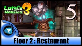 Luigi's Mansion 3 – Explore the Restaurant area on the Second Floor - Chef Soulffle - Playthrough