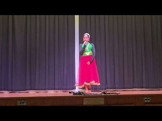 HMS Kalolsavam 2025 Speech by Akshita