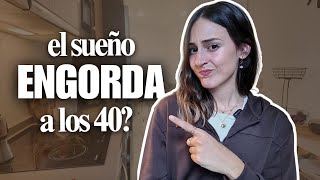 Descubre si TU DESCANSO te está ENGORDANDO en PERIMENOPAUSIA o MENOPAUSIA