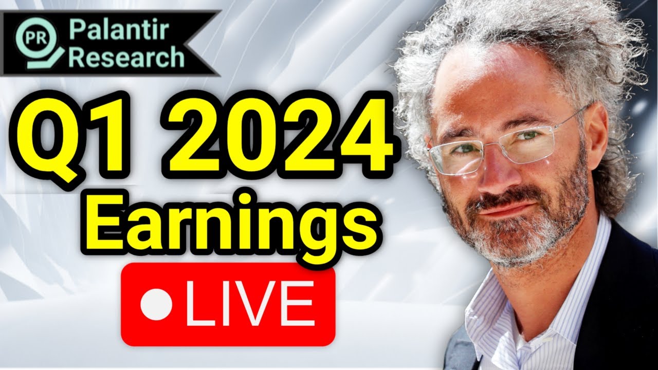 LIVE Q12024 Palantir Earnings Are Out Now } PLTR Stock YouTube