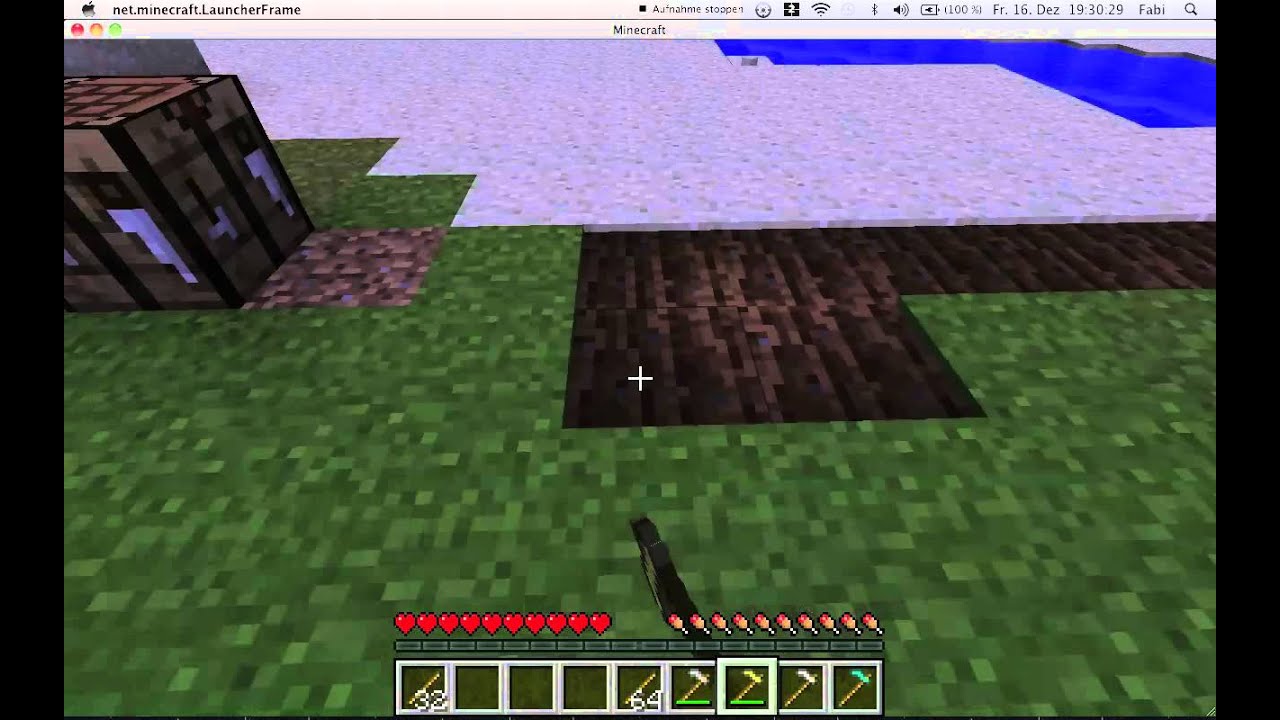 Minecraft Hoe Sichel Craften Youtube