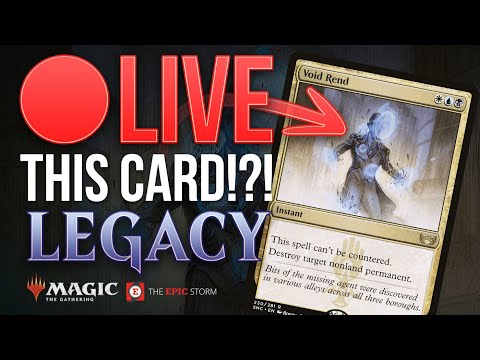 Live Stream | Jordan Plays Void Rend in The EPIC Storm v13.8 — Magic: The Gathering Legacy Storm