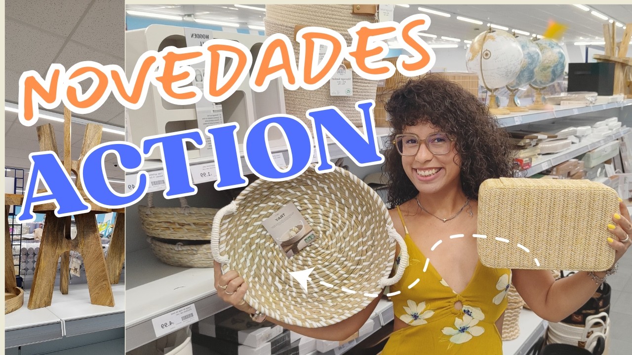 ¡Ya está la colección de OTOÑO en ACTION! 🍂😱 Tour por la tienda + mini haul