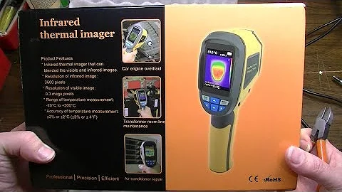 Analyzing Circuits w/ $200 Cheapo Banggood HT-02 Infrared Thermal Camera
