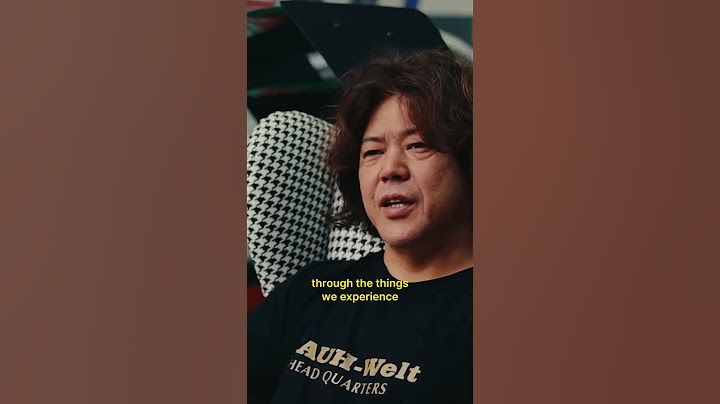 Akira Nakai about his work