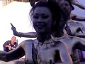 第３０回（2007年）大須大道町人祭　金粉ショウ 金粉ショー（大駱駝艦） Street performance　japanese golden bodypainting butoh dancers