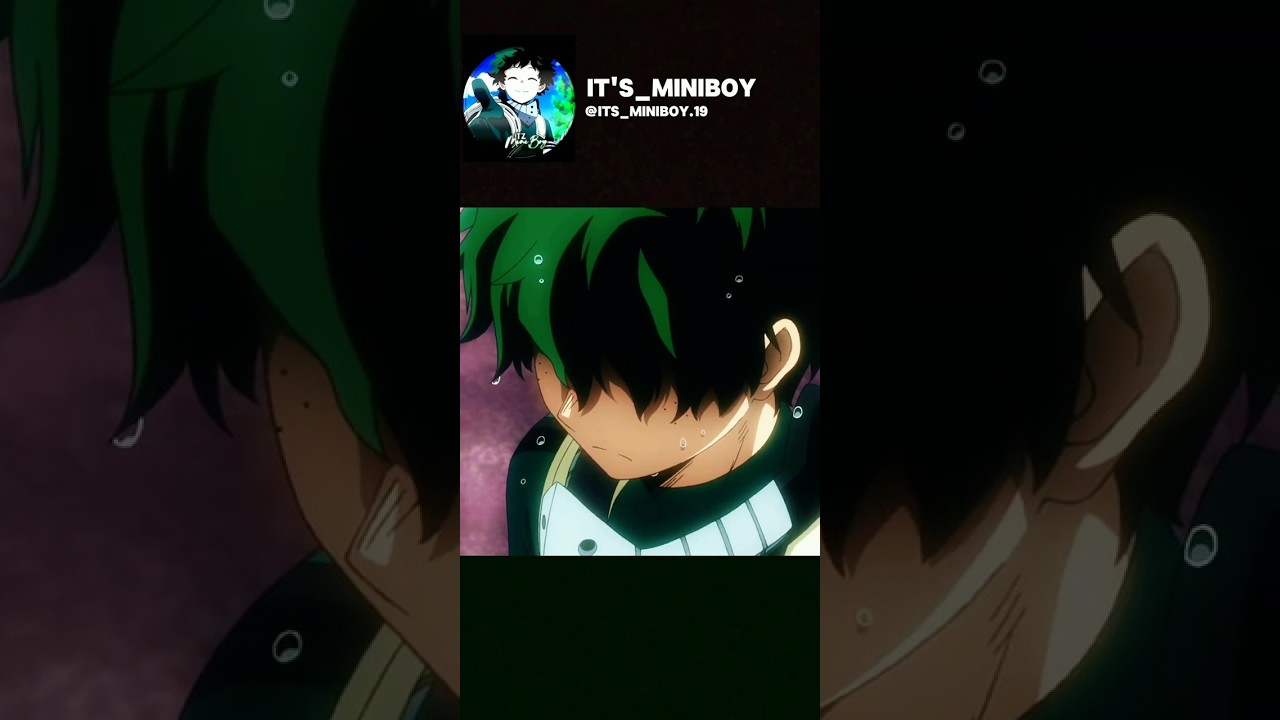 Deku want to save eri 🥺😔 