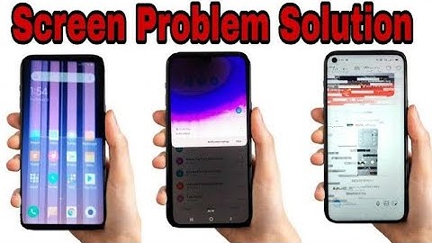 मोबाइल की स्क्रीन (Screen में Lining Blinking Color समस्या | Mobile Screen Lining Blinking Problem!