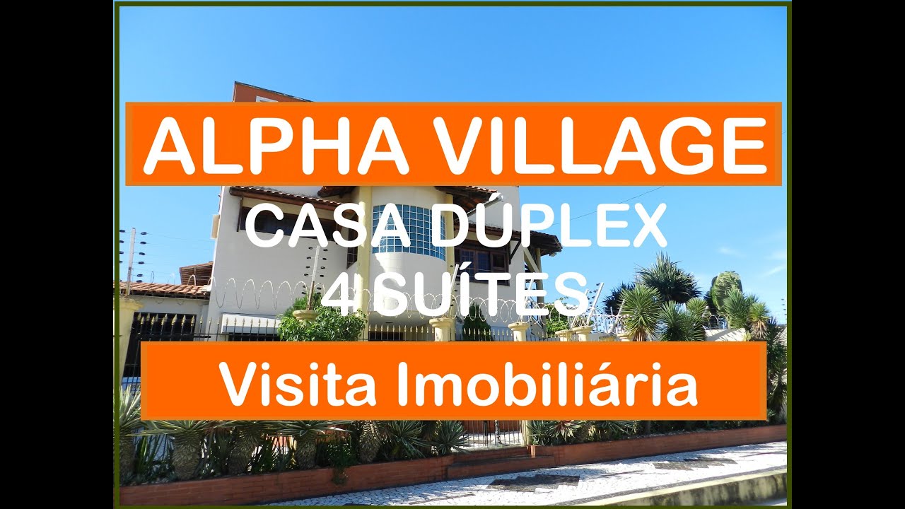 Alpha Village Fortaleza Casa Duplex 4 Suites YouTube