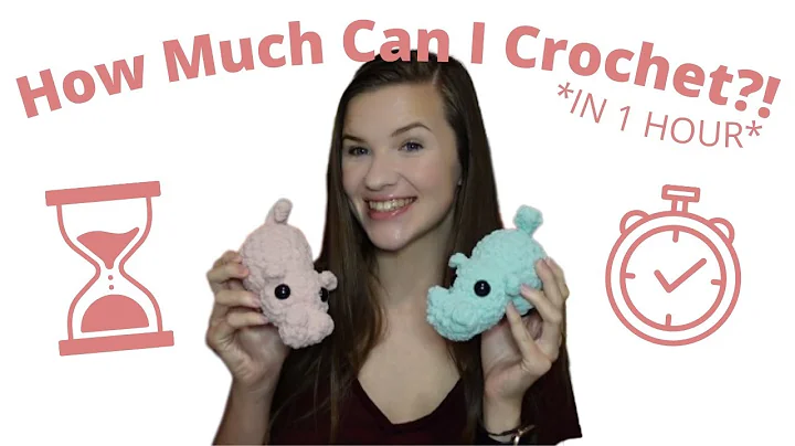 Epic Crochet Challenge: Making Hippos in 1 Hour!