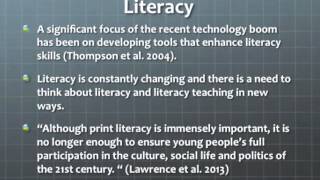Using mobile learning technologies to develop literacy skills with students in a primary classroom