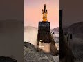 Perfect excavator control. watch this!" #shorts #youtubeshorts #satisfying #excavator #civil #fyp