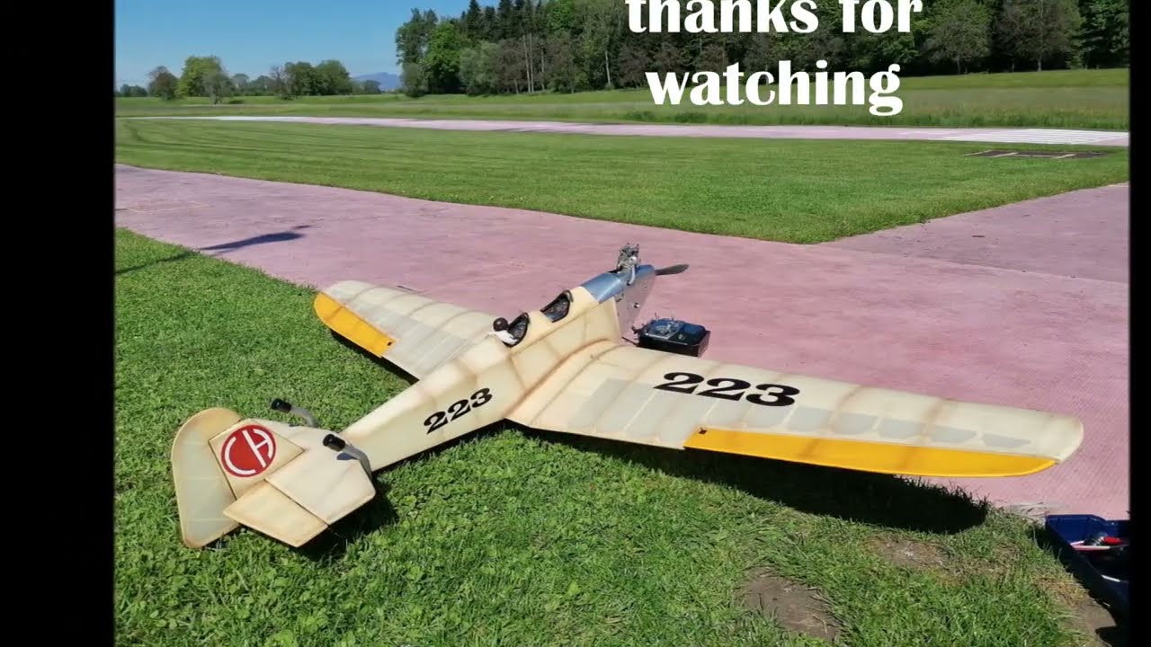 Krick Klemm L20 with a Saito FA-30 MK1