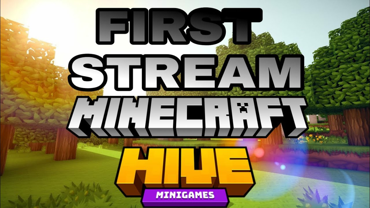 Welcome To My First Strem | Minecraft Hive | Minepub Gaming