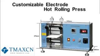 Battery Electrode Heat Roller Press With Variable Speed(WWW.TMAXCN.COM)