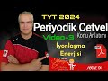 Periyodik Cetvel 3 / İyonlaşma enerjisi /TYT 2024