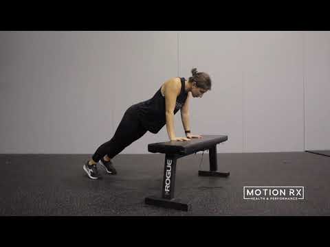 ELEVATED SCAP PUSH UPS