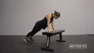 ELEVATED SCAP PUSH UPS