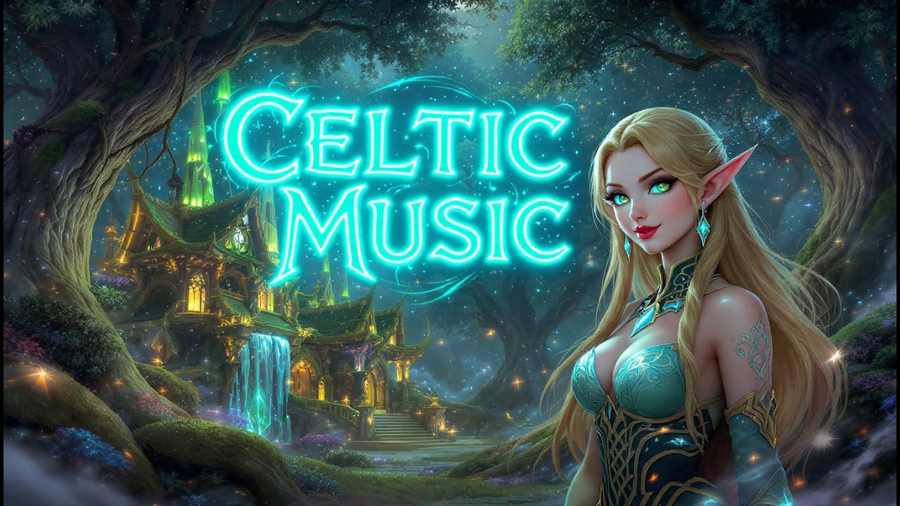 Celtic Dreams – Celtic Spirits Dancing in Moonlight | Magical Fantasy Folk Music for Calm Moments