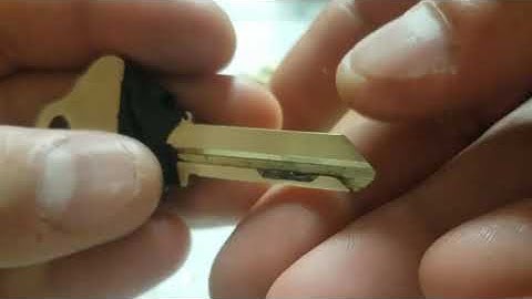 (Proof of concept) Making a Primus key blank and cutting the side bitting by hand