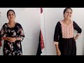 Georgette kurti |Black kurti collection @495 @ 7736889871