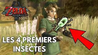 Twilight Princess 100% - 🦋 Insectes 1 à 4 / 24 (Scarabée & Cloporte)  [1440p60]
