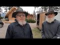 Grandpa’s House Fire Amish Log Home - Work bee Builds New Roof in 7 Hours! -  Part 2