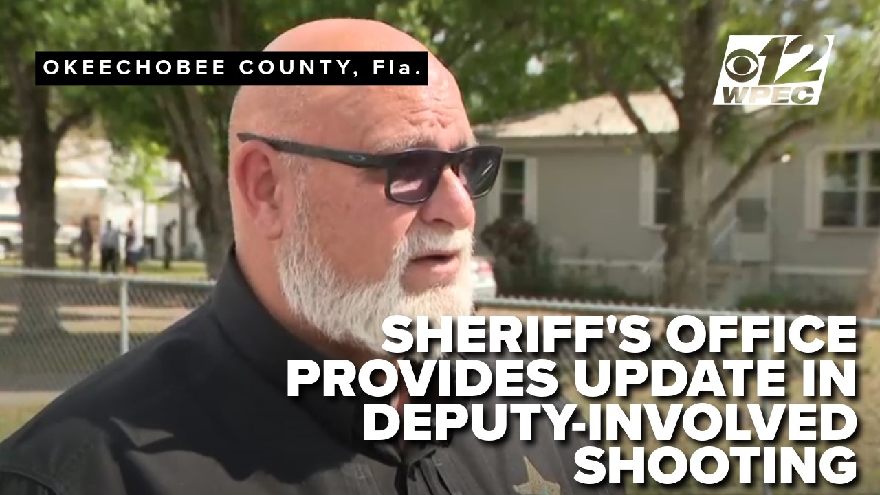 Sheriff's Office provides update in deadly deputy-involved shooting in Okeechobee County.